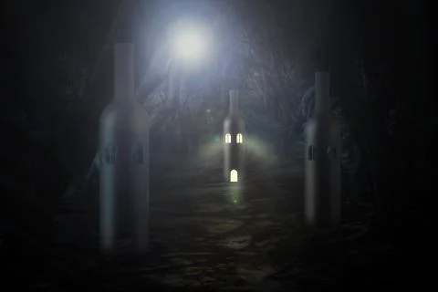 Halloween background Stock Photos