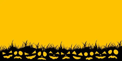 Halloween background, poster with copy space. Vector illustration. イラスト素材