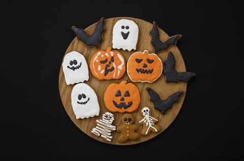 Halloween background with space for text Фото