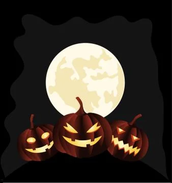 Halloween Background vector illustration Stock Illustration