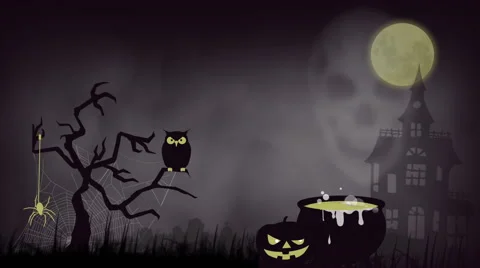 Halloween Background1 Stock Footage 68004782