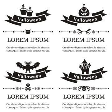 Halloween backgrounds Stock Illustration