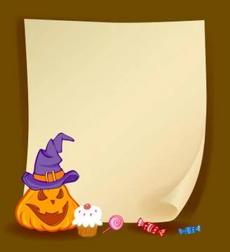 Halloween banner Stock Illustration