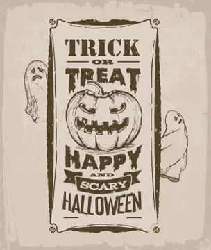 Halloween banner Stock Illustration