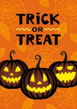 Halloween banner template Stock Illustration