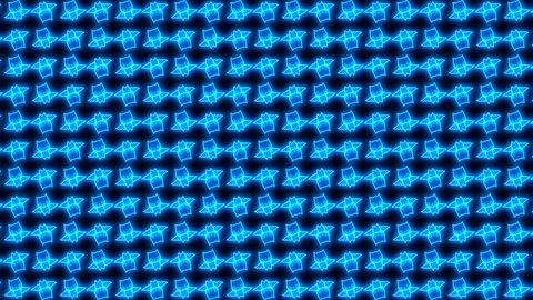 Halloween Bat in Glowing Blue Dancing Tiled Looping Motion Graphics 180 Stock Footage 117898015