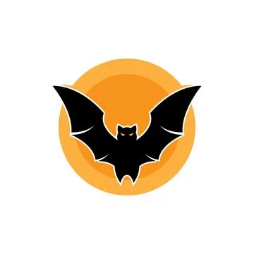 Halloween Bat icon Illustration