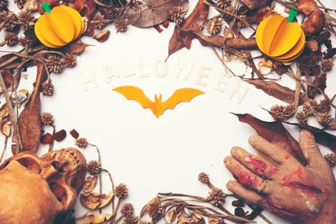 Halloween Bats on background Foto stock