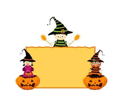 Halloween board Stock Illustration