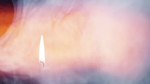 Halloween candle background Video stock 81288180