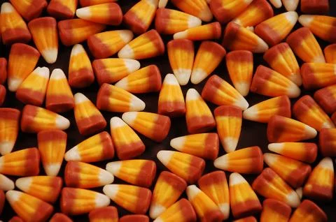 Halloween candy corn Foto stock