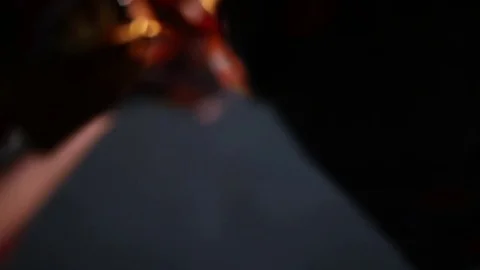 Halloween Candy Falling from Overhead Stock Footage 81048278