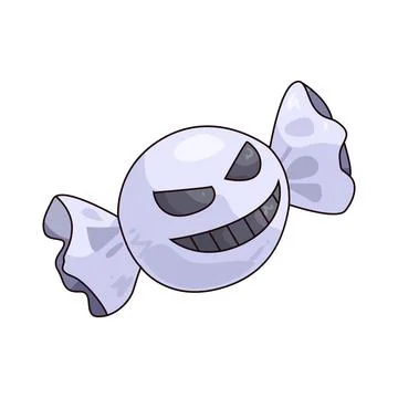Halloween candy illustration Stock Illustration