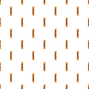 Halloween candy pattern with flying bats motif Stock Illustration