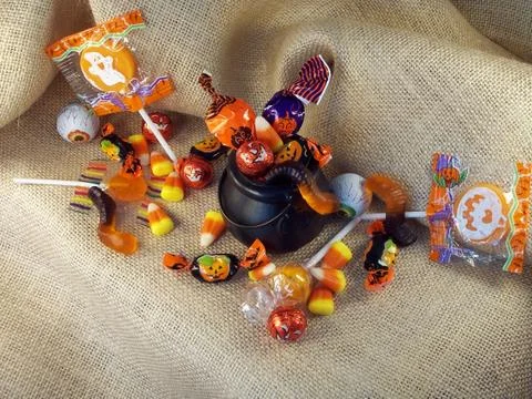 Halloween Candy Fotos Stock