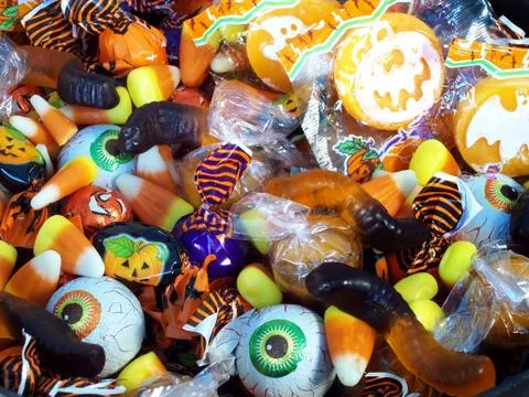 Halloween Candy Fotos Stock