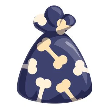 Halloween candy wrapping featuring bone designs and spooky colors 스톡 일러스트
