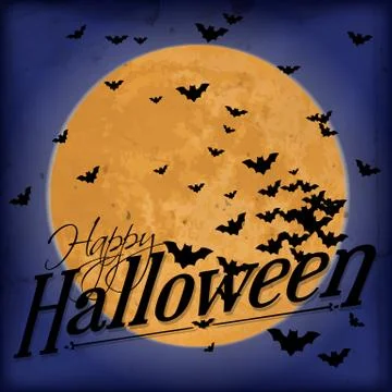 Halloween card Stock Illustration