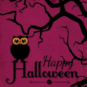 Halloween card Stock Illustration