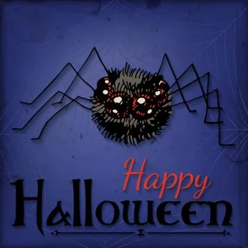 Halloween card Stock Illustration