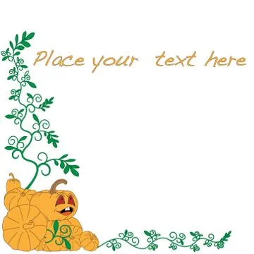 Halloween card Stock Illustration