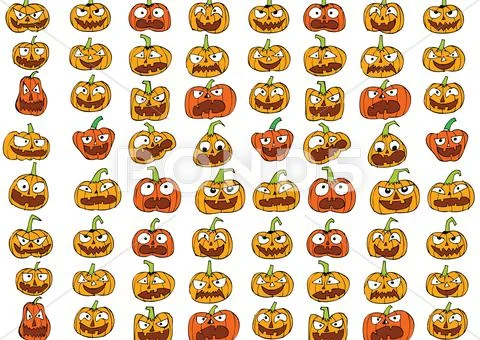 Halloween Card With Pumpkin