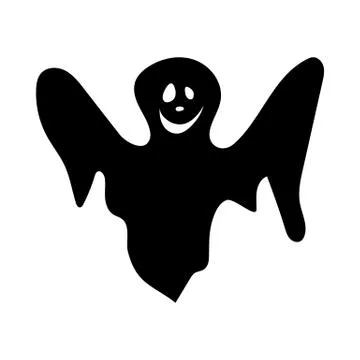 Halloween Cartoon Ghost Stock Illustration
