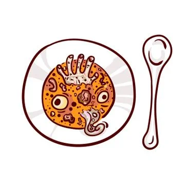 Halloween cartoon Stock Illustration