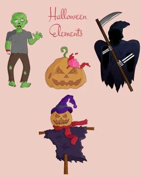 Halloween character Stock Illustration