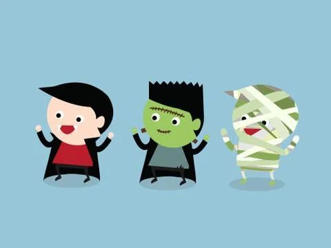 Halloween character, vector Stock Illustration