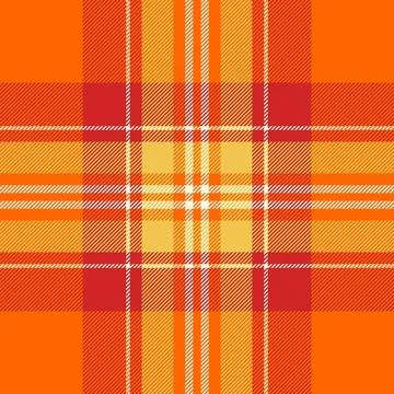 Halloween check texture textile, stylish seamless background vector. Fun fa.. Illustrazione stock