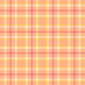 Halloween check vector background, table cloth tartan seamless textile. Han.. Stock Illustration