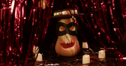 Halloween comic character Horror Zorror Stock Footage 287573151