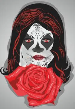 Halloween composition Stock Illustration