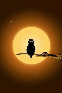 Halloween concept in fantasy Ilustração Stock