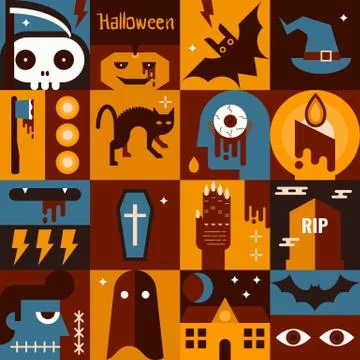 Halloween Concept Stock Illustration