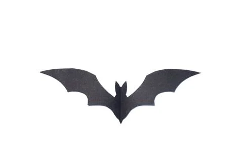 Halloween concept object isolated on white , paper cut Foto stock