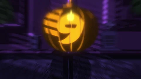 Halloween Countdown In Cartoon Style Stock Footage 252637318