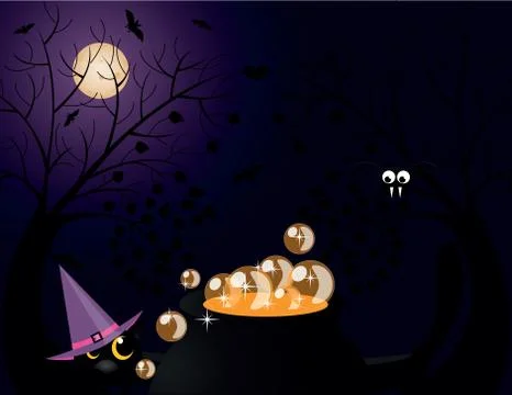 Halloween critters Stock Illustration