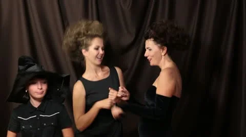 Halloween Dance Stock Footage 11632214