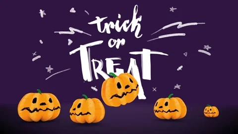 Halloween dancing pumpkins Stock Footage 91621338