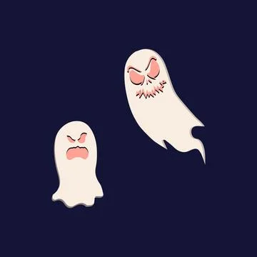 Halloween day element background vector Stock Illustration