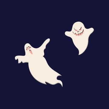 Halloween day element background vector Stock Illustration