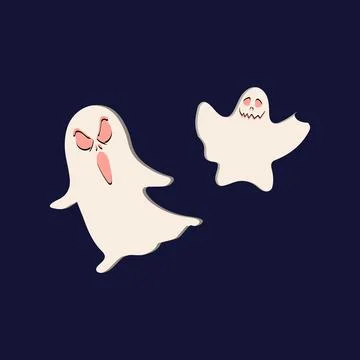 Halloween day element background vector Stock Illustration