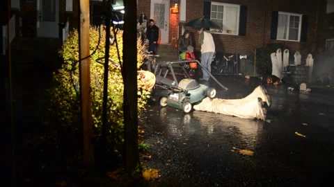 Halloween decor Stock Footage 166845557