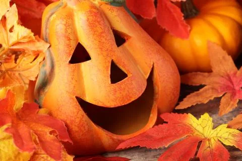 Halloween decorations Stock Photos