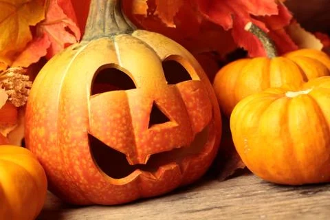 Halloween decorations Stock Photos