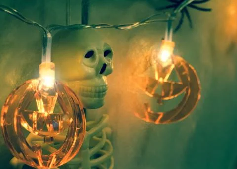 Halloween decorations Stock Photos