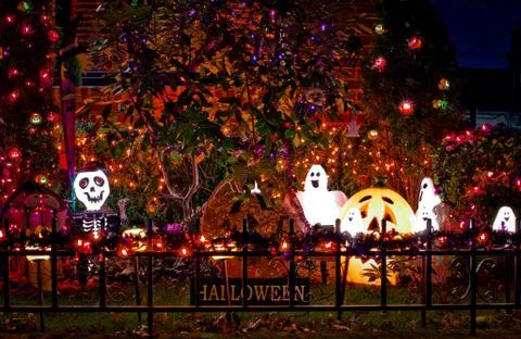 Halloween decorations Stock Photos