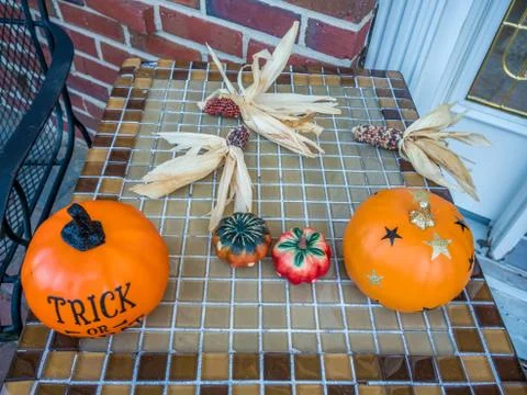 Halloween decorations Stock Photos